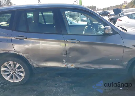 2014 BMW X3 xDrive28I z USA, uszkodzony, nr VIN 5UXWX9C5XE0D39794